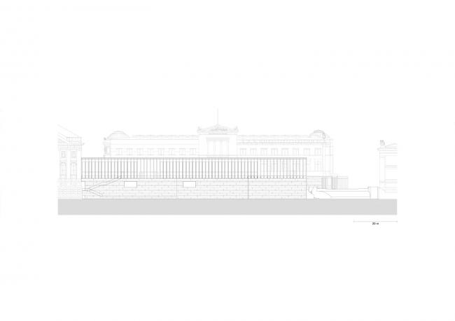 BIM建筑|柏林博物馆岛宁静素白的柱廊美术馆 BIM建筑|柏林博物馆岛宁静素白的柱廊美术馆