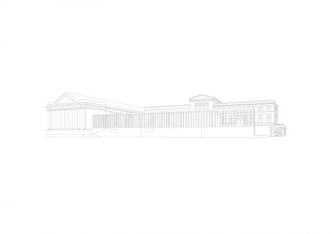 BIM建筑|柏林博物馆岛宁静素白的柱廊美术馆 BIM建筑|柏林博物馆岛宁静素白的柱廊美术馆