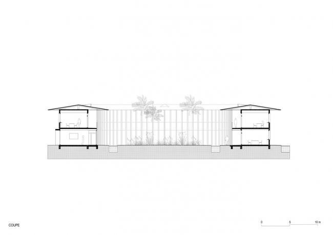 BIM建筑|带有热带建筑记忆的法国驻海地年夜使馆 / Explorations Architecture BIM建筑|带有热带建筑记忆的法国驻海地年夜使馆 / Explorations Architecture