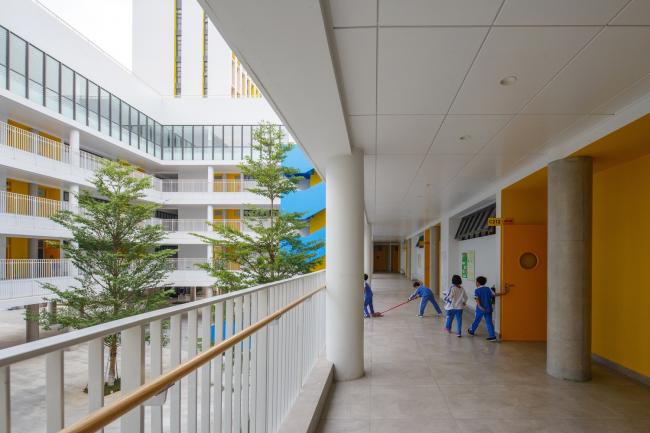 BIM建筑|嵌套的多彩盒子:华中师范年夜学从属龙园黉舍 / 筑博设计-结合公设 + H DESIGN BIM建筑|嵌套的多彩盒子:华中师范年夜学从属龙园黉舍 / 筑博设计-结合公设 + H DESIGN