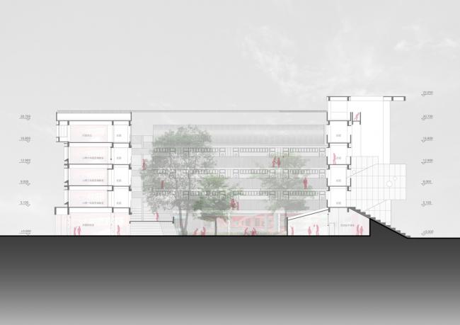 BIM建筑|嵌套的多彩盒子:华中师范年夜学从属龙园黉舍 / 筑博设计-结合公设 + H DESIGN BIM建筑|嵌套的多彩盒子:华中师范年夜学从属龙园黉舍 / 筑博设计-结合公设 + H DESIGN