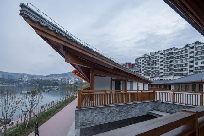 BIM建筑|解构的屋顶 | 云阳四方井办事建筑 / 深圳汤桦建筑设计 BIM建筑|解构的屋顶 | 云阳四方井办事建筑 / 深圳汤桦建筑设计