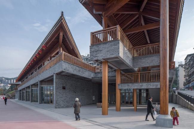 BIM建筑|解构的屋顶 | 云阳四方井办事建筑 / 深圳汤桦建筑设计 BIM建筑|解构的屋顶 | 云阳四方井办事建筑 / 深圳汤桦建筑设计