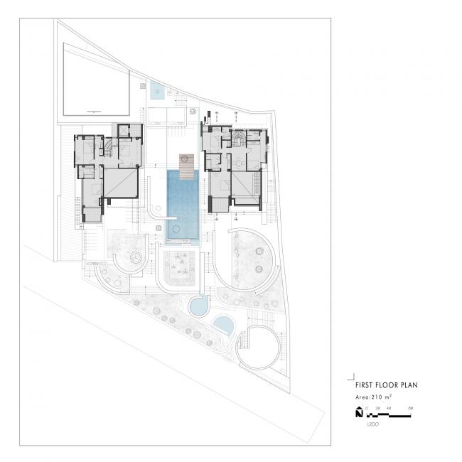 BIM建筑|背山面水,环坡而上的摩沙双子别墅 BIM建筑|背山面水,环坡而上的摩沙双子别墅