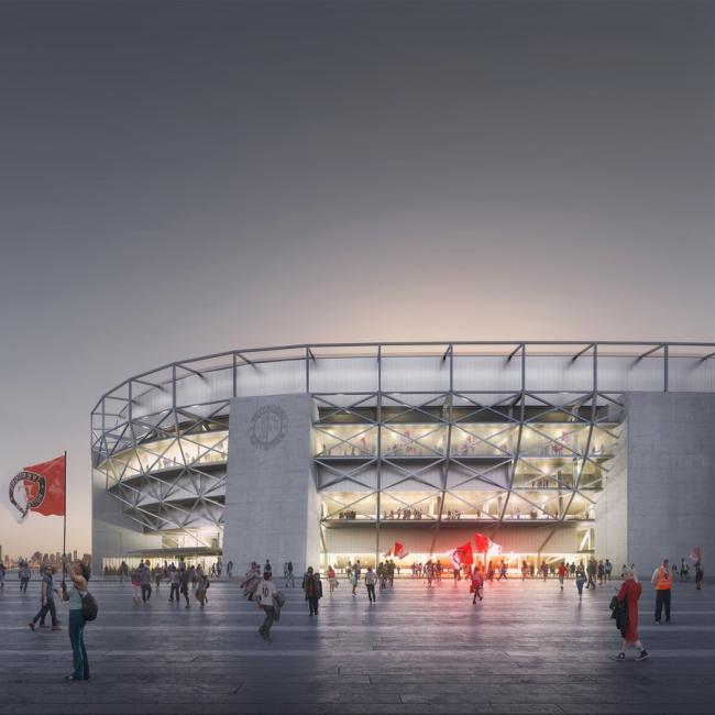 BIM建筑|鹿特丹新费耶诺德运动场 / OMA BIM建筑|鹿特丹新费耶诺德运动场 / OMA