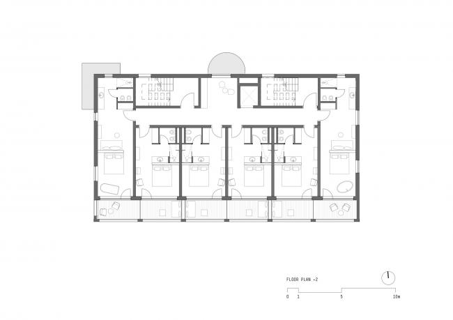 BIM建筑|源于新艺术活动灵感:意年夜利拱门旅店 / noa network of architecture BIM建筑|源于新艺术活动灵感:意年夜利拱门旅店 / noa network of architecture