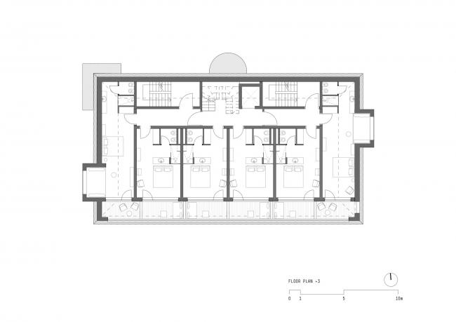 BIM建筑|源于新艺术活动灵感:意年夜利拱门旅店 / noa network of architecture BIM建筑|源于新艺术活动灵感:意年夜利拱门旅店 / noa network of architecture