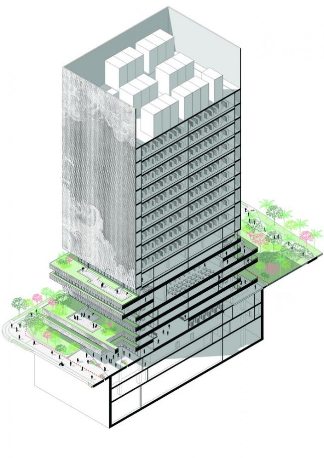 BIM建筑|Mecanoos 设计的“前海数据中间年夜楼”将成为深圳的数据灯塔 BIM建筑|Mecanoos 设计的“前海数据中间年夜楼”将成为深圳的数据灯塔