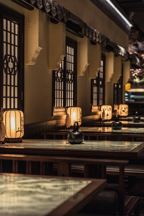 BIM建筑|桃花里·绿茶中餐厅北京店 | 卧野空间事务所 BIM建筑|桃花里·绿茶中餐厅北京店 | 卧野空间事务所