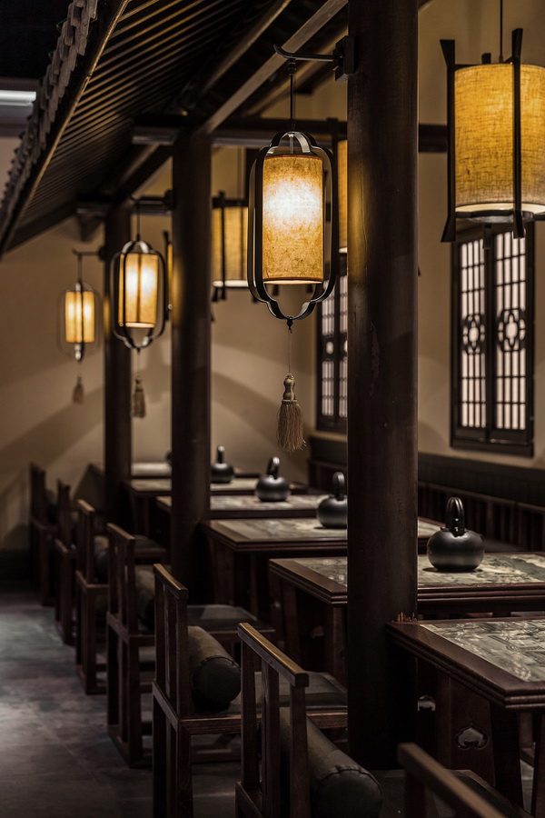 BIM建筑|桃花里·绿茶中餐厅北京店 | 卧野空间事务所 BIM建筑|桃花里·绿茶中餐厅北京店 | 卧野空间事务所