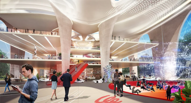 BIM建筑|造型有机,骨骼外露的伊斯坦布尔技巧年夜学藏书楼 BIM建筑|造型有机,骨骼外露的伊斯坦布尔技巧年夜学藏书楼