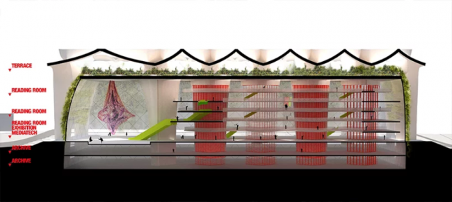 BIM建筑|造型有机,骨骼外露的伊斯坦布尔技巧年夜学藏书楼 BIM建筑|造型有机,骨骼外露的伊斯坦布尔技巧年夜学藏书楼