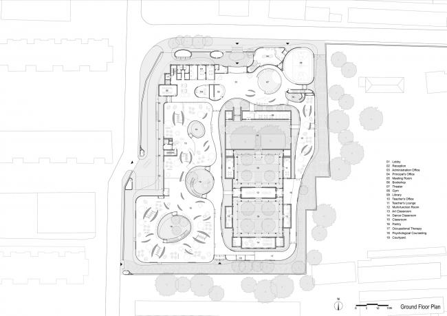 BIM建筑|MAD为北京四合院设计漂浮屋顶幼儿园,孩子们可以“上房揭瓦”啦 BIM建筑|MAD为北京四合院设计漂浮屋顶幼儿园,孩子们可以“上房揭瓦”啦