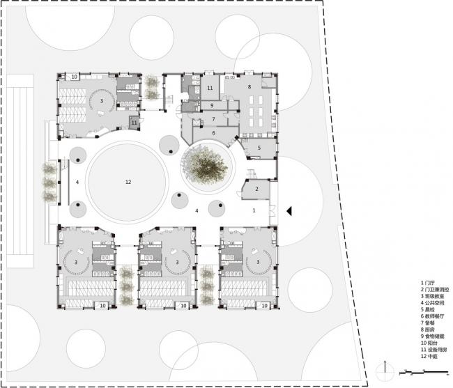 BIM建筑|厦门 / 孩子们在敞亮流利的中庭内肆意地奔驰 —— 新南幼儿园 BIM建筑|厦门 / 孩子们在敞亮流利的中庭内肆意地奔驰 —— 新南幼儿园