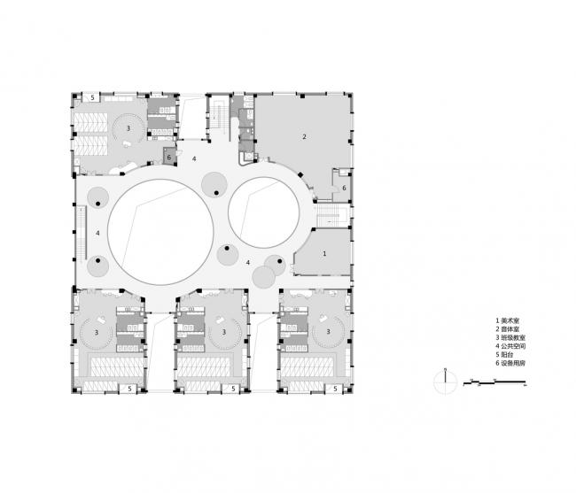 BIM建筑|厦门 / 孩子们在敞亮流利的中庭内肆意地奔驰 —— 新南幼儿园 BIM建筑|厦门 / 孩子们在敞亮流利的中庭内肆意地奔驰 —— 新南幼儿园