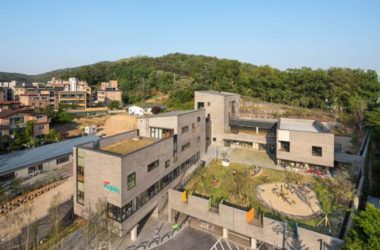 BIM建筑|拥抱阳光,与天然相融——Naver Imae幼儿园-BIM建筑网