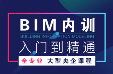 REVIT视频教程 大型建筑企业员工BIM培训教程 BIM建筑专业+结构专业+水暖电专业+快速入门并精通BIM-BIM建筑网