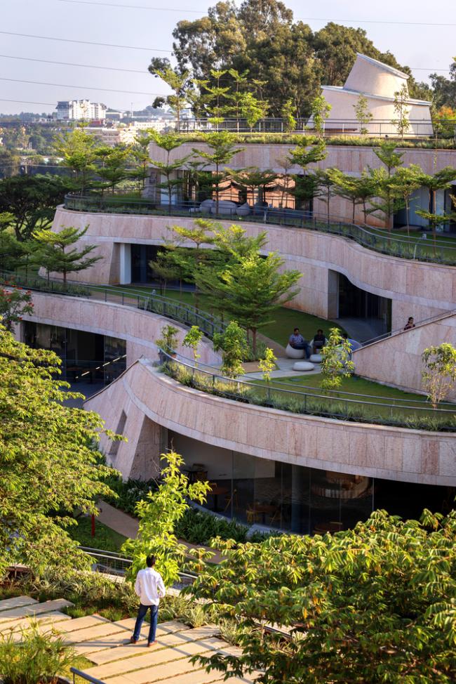 BIM建筑|仿若身处绿色稻田办公,科技彰显天然气力的泰坦办公中间 BIM建筑|仿若身处绿色稻田办公,科技彰显天然气力的泰坦办公中间