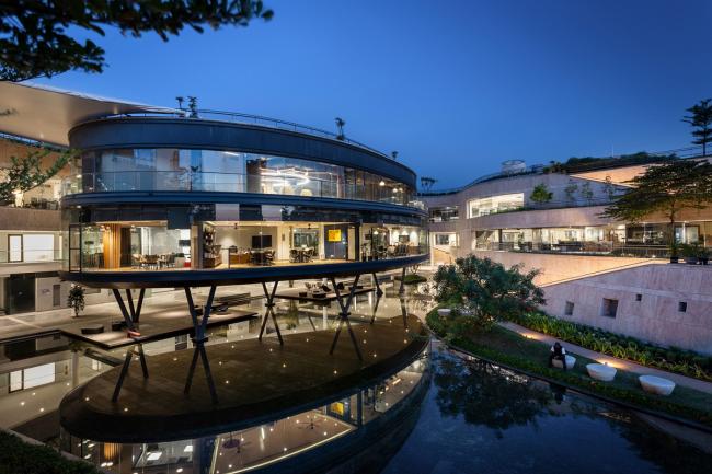 BIM建筑|仿若身处绿色稻田办公,科技彰显天然气力的泰坦办公中间 BIM建筑|仿若身处绿色稻田办公,科技彰显天然气力的泰坦办公中间