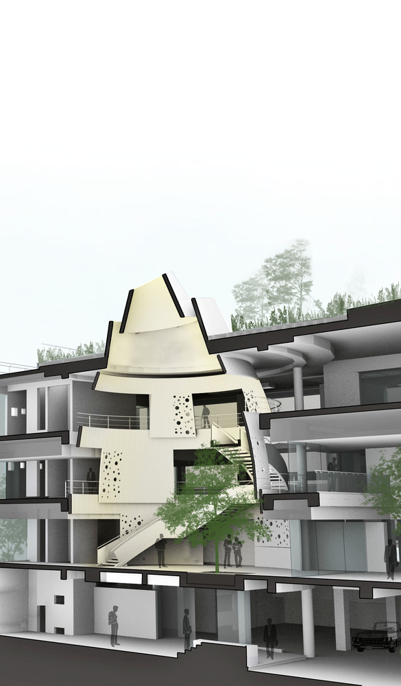 BIM建筑|仿若身处绿色稻田办公,科技彰显天然气力的泰坦办公中间 BIM建筑|仿若身处绿色稻田办公,科技彰显天然气力的泰坦办公中间