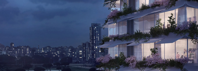 BIM建筑|绿意盎然的竖向花圃:贝鲁特“梅多利”室第 BIM建筑|绿意盎然的竖向花圃:贝鲁特“梅多利”室第