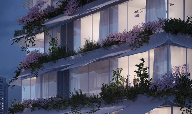 BIM建筑|绿意盎然的竖向花圃:贝鲁特“梅多利”室第 BIM建筑|绿意盎然的竖向花圃:贝鲁特“梅多利”室第