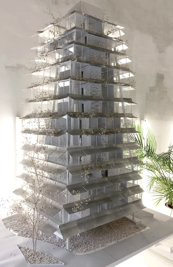 BIM建筑|绿意盎然的竖向花圃:贝鲁特“梅多利”室第 BIM建筑|绿意盎然的竖向花圃:贝鲁特“梅多利”室第