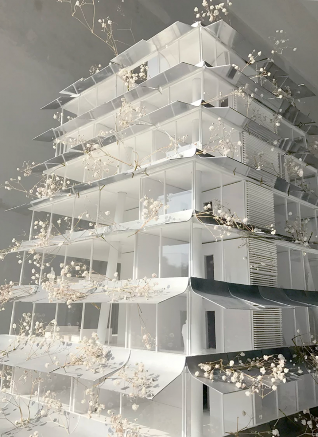 BIM建筑|绿意盎然的竖向花圃:贝鲁特“梅多利”室第 BIM建筑|绿意盎然的竖向花圃:贝鲁特“梅多利”室第