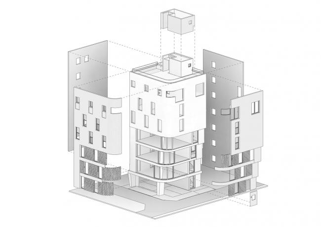BIM建筑|用红砖砌造的宏大漏斗:3/1室第 BIM建筑|用红砖砌造的宏大漏斗:3/1室第