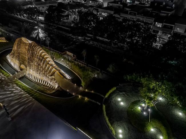 BIM建筑|似山脉更似殿堂,天然性与典礼感并存的台湾竹之亭 BIM建筑|似山脉更似殿堂,天然性与典礼感并存的台湾竹之亭