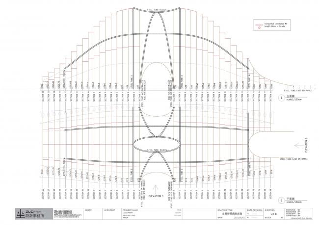 BIM建筑|似山脉更似殿堂,天然性与典礼感并存的台湾竹之亭 BIM建筑|似山脉更似殿堂,天然性与典礼感并存的台湾竹之亭