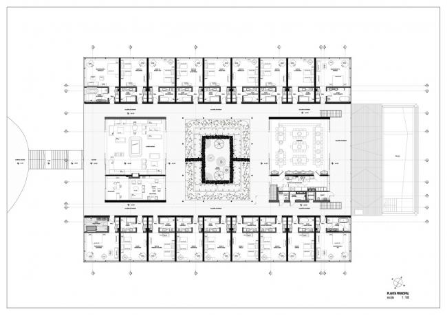 BIM建筑|升沉不定的屋顶隐喻山脉的绵延不停,智利维基酒店 BIM建筑|升沉不定的屋顶隐喻山脉的绵延不停,智利维基酒店