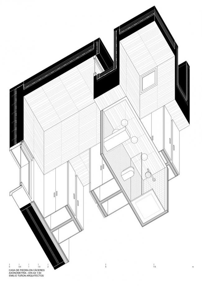 BIM建筑|慎重而机动:卡塞雷斯石头室第 / Tuñón Arquitectos BIM建筑|慎重而机动:卡塞雷斯石头室第 / Tuñón Arquitectos