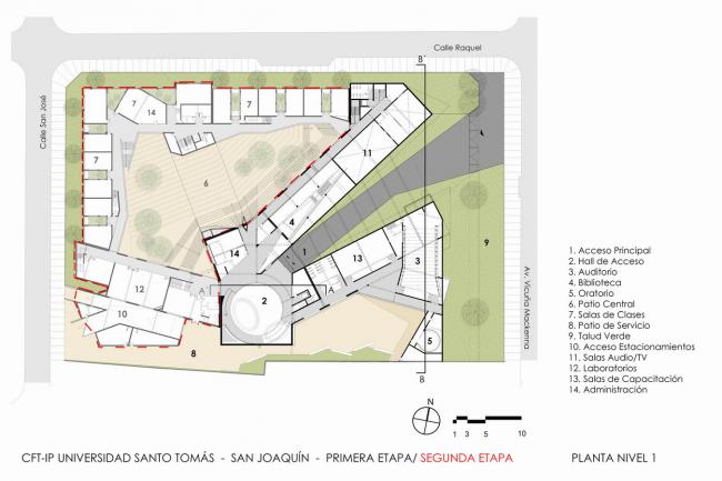 BIM建筑|回环波折的坡道交织纵横于幻化多姿的空间 / Santo Tomas学院中间 BIM建筑|回环波折的坡道交织纵横于幻化多姿的空间 / Santo Tomas学院中间