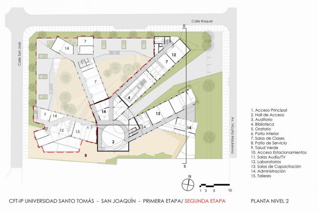 BIM建筑|回环波折的坡道交织纵横于幻化多姿的空间 / Santo Tomas学院中间 BIM建筑|回环波折的坡道交织纵横于幻化多姿的空间 / Santo Tomas学院中间