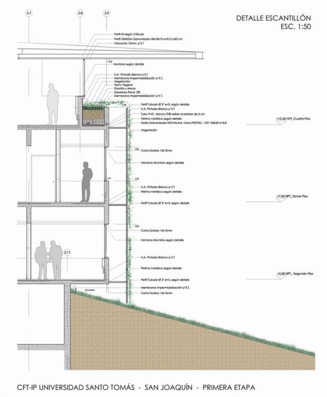 BIM建筑|回环波折的坡道交织纵横于幻化多姿的空间 / Santo Tomas学院中间 BIM建筑|回环波折的坡道交织纵横于幻化多姿的空间 / Santo Tomas学院中间