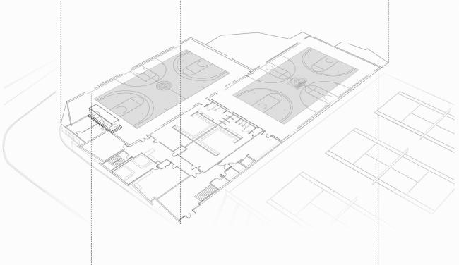 BIM建筑|放浪形骸又敞亮通透的UCLA篮球馆 BIM建筑|放浪形骸又敞亮通透的UCLA篮球馆