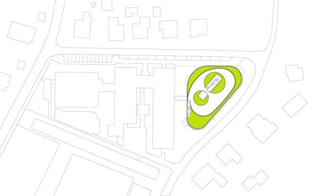 BIM建筑|混凝土与木板组成的弧形乐土:波兰幼儿园 BIM建筑|混凝土与木板组成的弧形乐土:波兰幼儿园