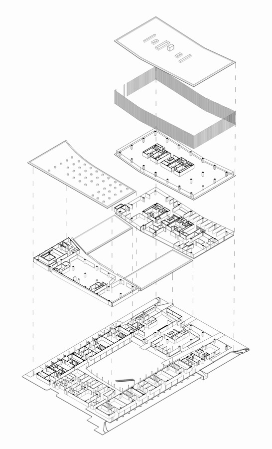 BIM建筑|现代金属质感,自由海浪屋顶诠释跨越50年时空的工场重构 BIM建筑|现代金属质感,自由海浪屋顶诠释跨越50年时空的工场重构