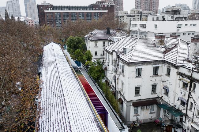 BIM建筑|沪上冬日初雪带来的一抹彩虹:粟上海社区美术馆·愚园 BIM建筑|沪上冬日初雪带来的一抹彩虹:粟上海社区美术馆·愚园