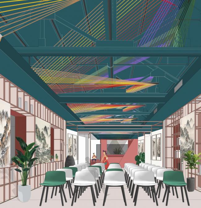BIM建筑|沪上冬日初雪带来的一抹彩虹:粟上海社区美术馆·愚园 BIM建筑|沪上冬日初雪带来的一抹彩虹:粟上海社区美术馆·愚园