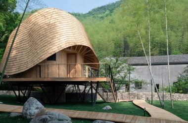 BIM|度向建筑在中国设计“异形”乡村别墅-BIM建筑网