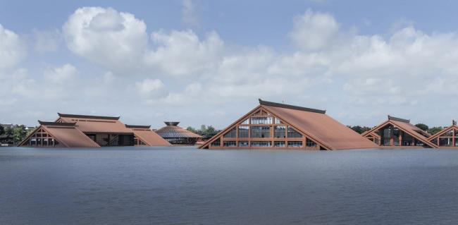 BIM建筑|上海松江广富林遗址文化展现馆 / 悉地国际(深圳) BIM建筑|上海松江广富林遗址文化展现馆 / 悉地国际(深圳)