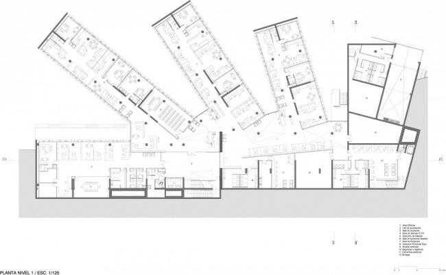 BIM建筑|多层级的体块嵌套,长方体量新的打开方法:市政办公中间年夜楼 BIM建筑|多层级的体块嵌套,长方体量新的打开方法:市政办公中间年夜楼