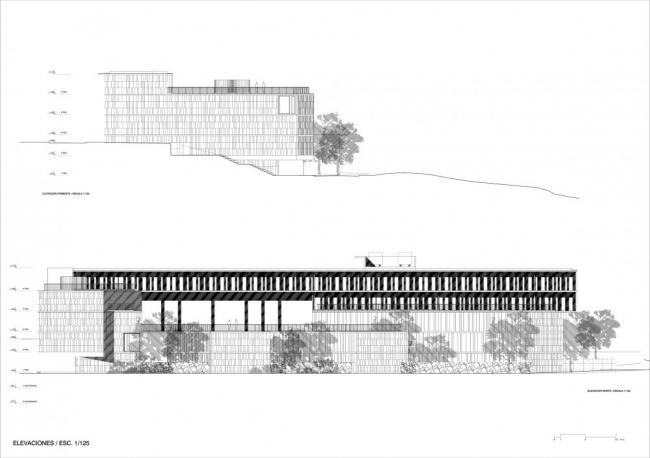 BIM建筑|多层级的体块嵌套,长方体量新的打开方法:市政办公中间年夜楼 BIM建筑|多层级的体块嵌套,长方体量新的打开方法:市政办公中间年夜楼