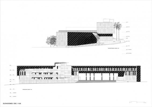 BIM建筑|多层级的体块嵌套,长方体量新的打开方法:市政办公中间年夜楼 BIM建筑|多层级的体块嵌套,长方体量新的打开方法:市政办公中间年夜楼