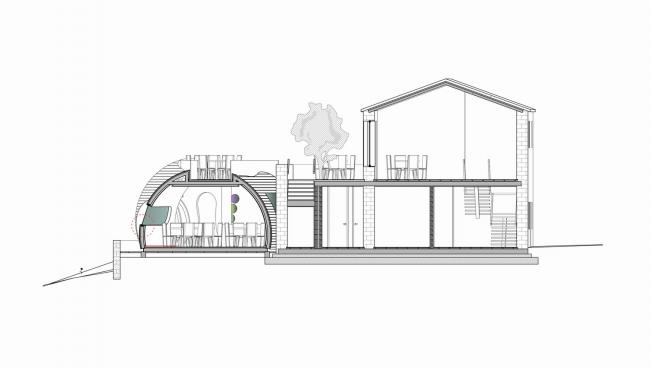 BIM建筑|海岛餐厅酒店——岩石,酒桶和鲸鱼拟态的想象力融会之作 BIM建筑|海岛餐厅酒店——岩石,酒桶和鲸鱼拟态的想象力融会之作