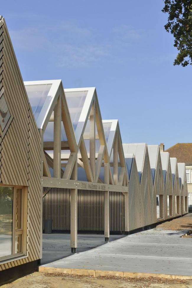 BIM建筑|儿童画里的小板屋,佩尔特幼儿园 BIM建筑|儿童画里的小板屋,佩尔特幼儿园