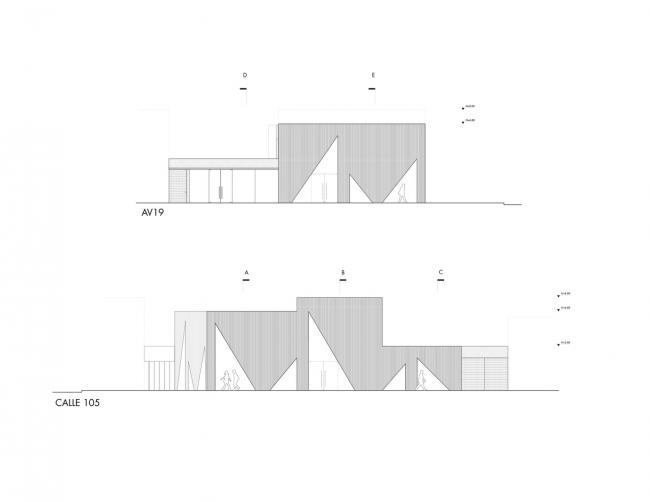 BIM建筑|三角的克意与方形鸿沟搭构而成的高等时尚感:哥伦比亚Masa餐厅 BIM建筑|三角的克意与方形鸿沟搭构而成的高等时尚感:哥伦比亚Masa餐厅