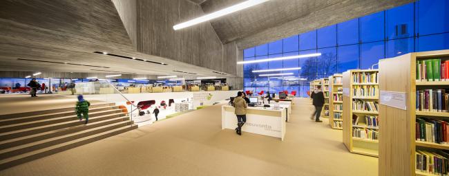 BIM建筑|拥有坦荡自由、简约爽利全景视野的芬兰藏书楼 BIM建筑|拥有坦荡自由、简约爽利全景视野的芬兰藏书楼